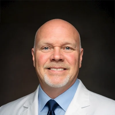 Chiropractor Lexington KY Michael Pugh white jacket